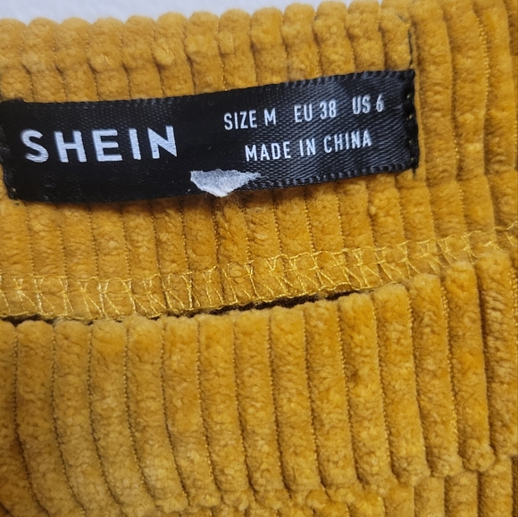 SHEIN sweater, size M color is a dark yellow - Picture 4 of 4
